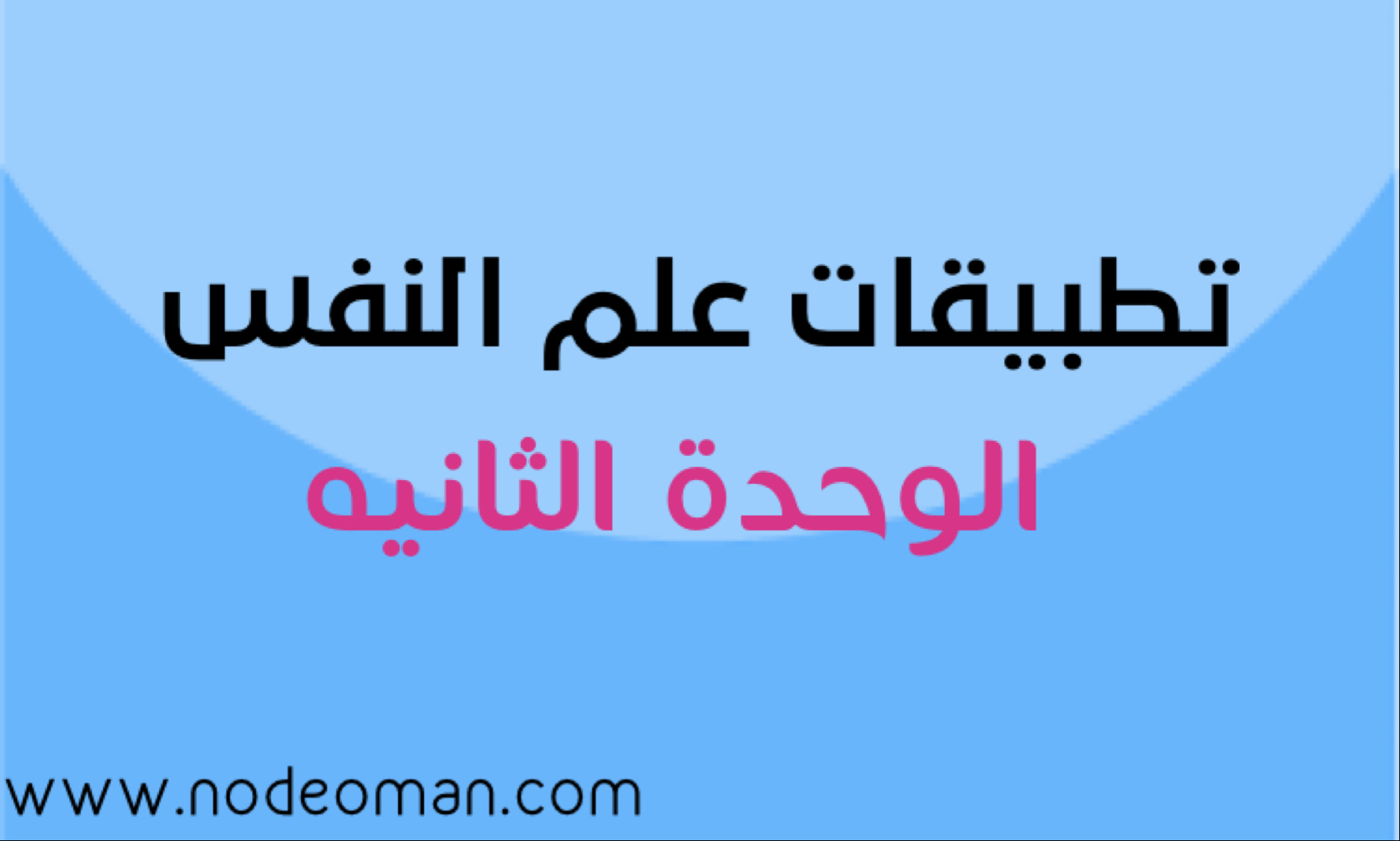 الوحدة الثانية: نظرية بياجيه فيكوتسكي وباندورا 